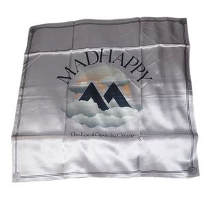 MadHappy The Local Optimist Group Lavender/Misty Silk Scarf | NEW!!😀